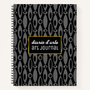 Mid Century Beads Notebook