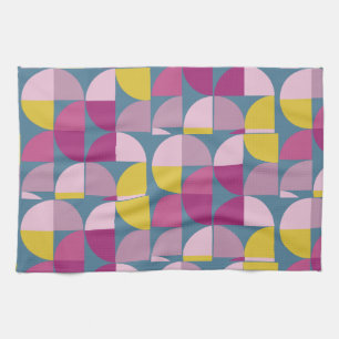 Mid century Boho Design Kitchen Towel