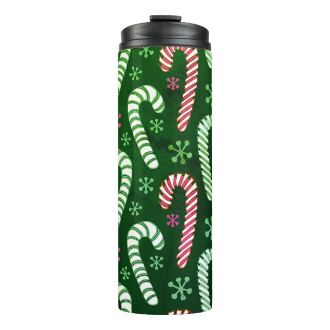 Mid Century Christmas Thermal Tumbler (Front)