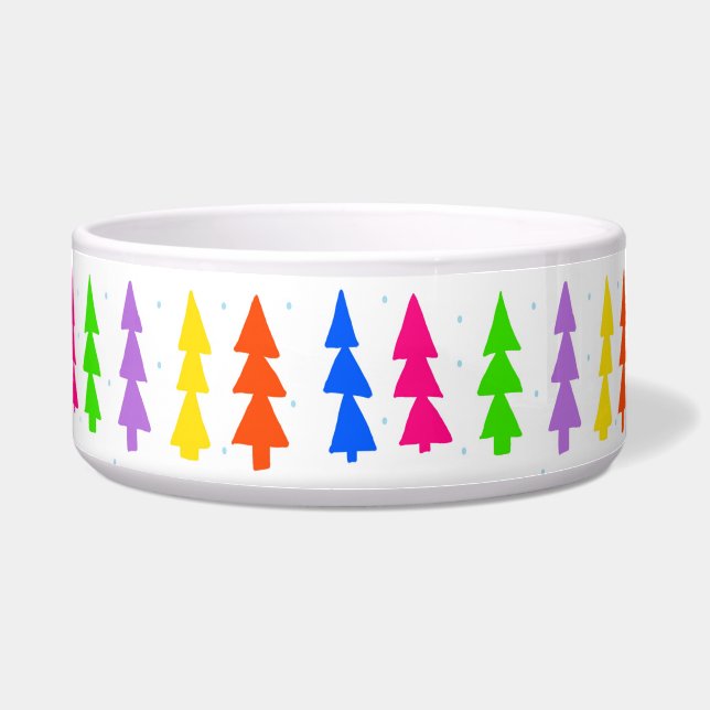 Mid Century Christmas Trees Multi Colour (Front)