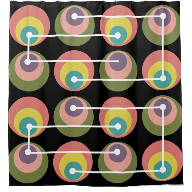Mid Century Circles Multicolored (Front)