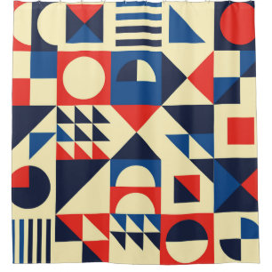 Mid-Century Geometric: Funky Retro Pattern.