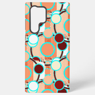 mid-century Geometric Pattern Samsung Galaxy Case