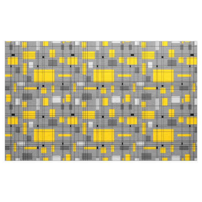 Mid Century Grid Fabric (Yard)