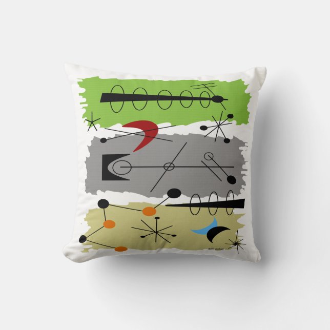 Mid-Century Inspired Pillows (Front)