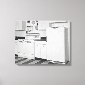 Mid-Century Kitchen, 1951 Canvas Print
