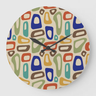 Mid Century Large Clock