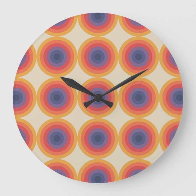 Mid Century Large Clock (Front)