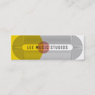 Mid Century Mod Business Card