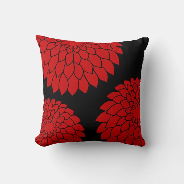 Mid Century Mod decor Throw Pillow (Front)