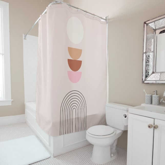Mid Century Modern 08 Arch Blush Pink (In Situ)