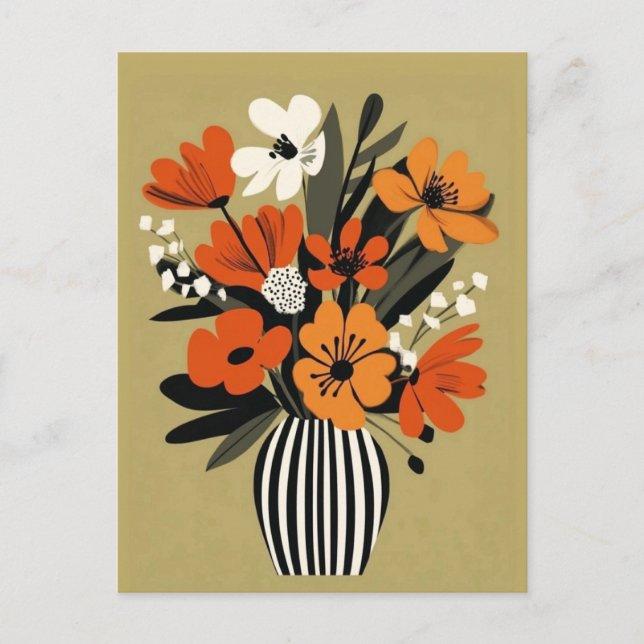 Mid-Century Modern #228 Postcard (Front)