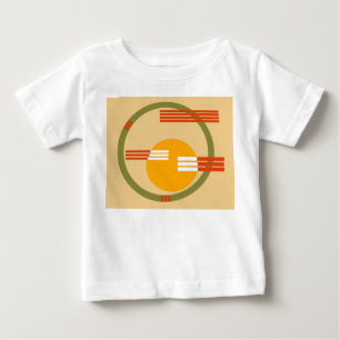 Mid-Century Modern Abstract Baby T-Shirt