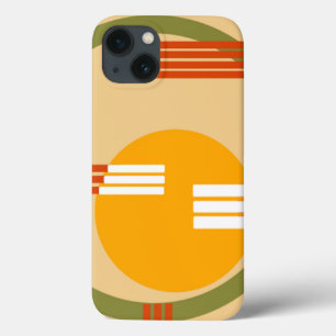 Mid-Century Modern Abstract iPhone 13 Case