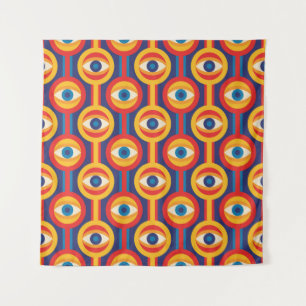 Mid-century modern: abstract geometric. tapestry