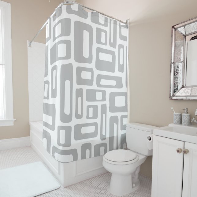 Mid Century Modern Abstract Pattern (In Situ)