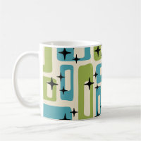 Mid Century Modern Abstract Pattern