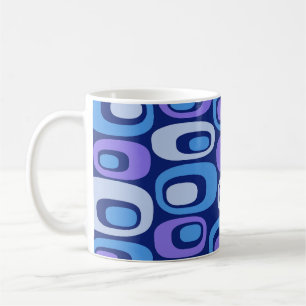 Mid-Century Modern Abstract Pattern Coffee Mug