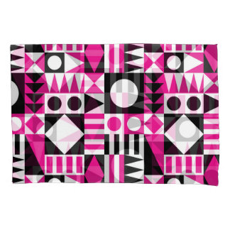 Mid-century modern abstract pattern. pillowcase