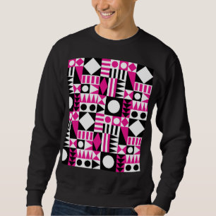 Mid-century modern abstract pattern. sweatshirt