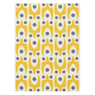 Mid Century Modern Abstract Pattern Tablecloth