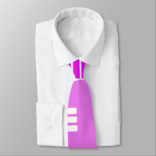 Mid-Century Modern Abstract - Purple Tie