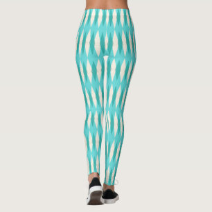 Mid Century Modern Argyle Leggings