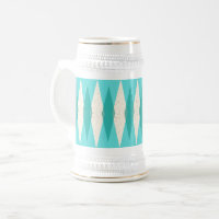 Mid Century Modern Argyle Stein