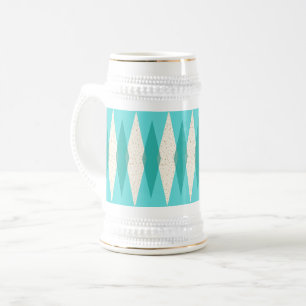 Mid Century Modern Argyle Stein