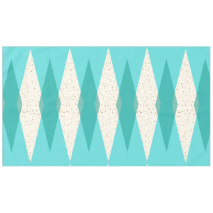 Mid Century Modern Argyle Tablecloth