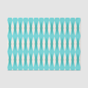 Mid Century Modern Argyle Tissue Paper