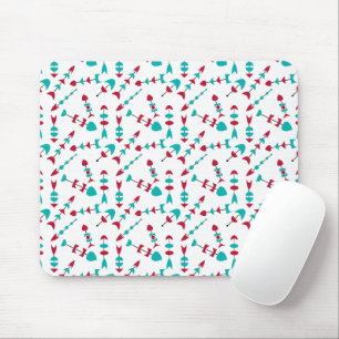 Mid-Century Modern Arrows Mouse Pad