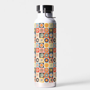 Mid Century Modern Art Water Bottle