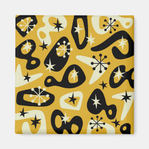 Mid Century Modern Atomic Abstract Magnet