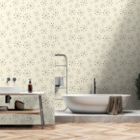 Mid-Century Modern Atomic Age Cream Pattern