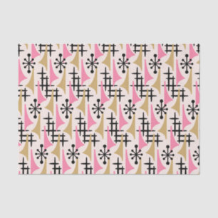 Mid Century Modern Atomic Age Pattern Tissue Paper