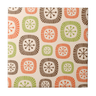 Mid Century Modern Atomic Age Tile
