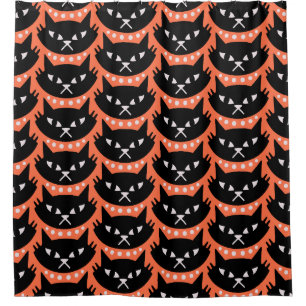 Mid Century Modern Atomic Cat Pattern