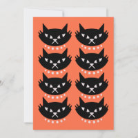 Mid Century Modern Atomic Cat Pattern