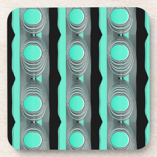 Mid Century Modern Atomic Era Psychedelic Trippy  Coaster