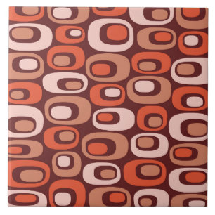 Mid Century Modern Atomic Pattern Tile