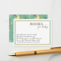Mid Century Modern Baby Shower Book For Baby
