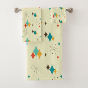 Mid-Century Modern Bathroom Towel