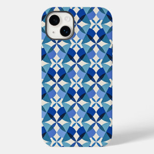 Mid-Century Modern Blue Case-Mate iPhone 14 Plus Case