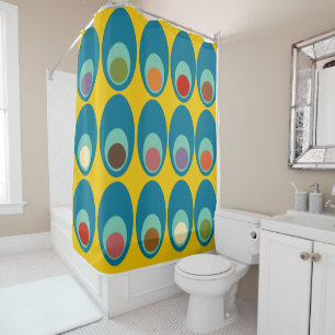 Mid-Century Modern Blue Eggs