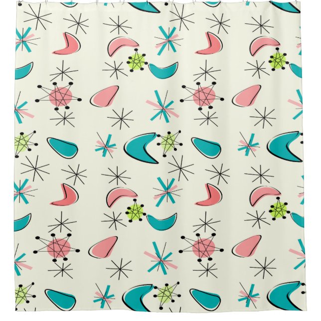 Mid-Century Modern Boomerangs ll  (Front)