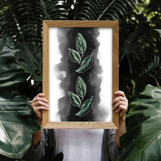 Mid-Century Modern Botanical Leaves Wall Art (Creator Uploaded)