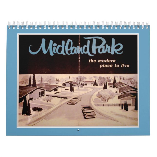 Mid Century Modern Calendar (Cover)