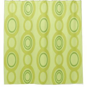 Mid Century Modern Chain Links Chartreuse