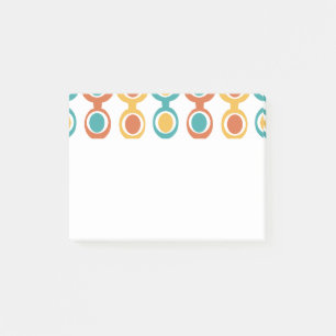 Mid-Century Modern Chain Post-it Notes